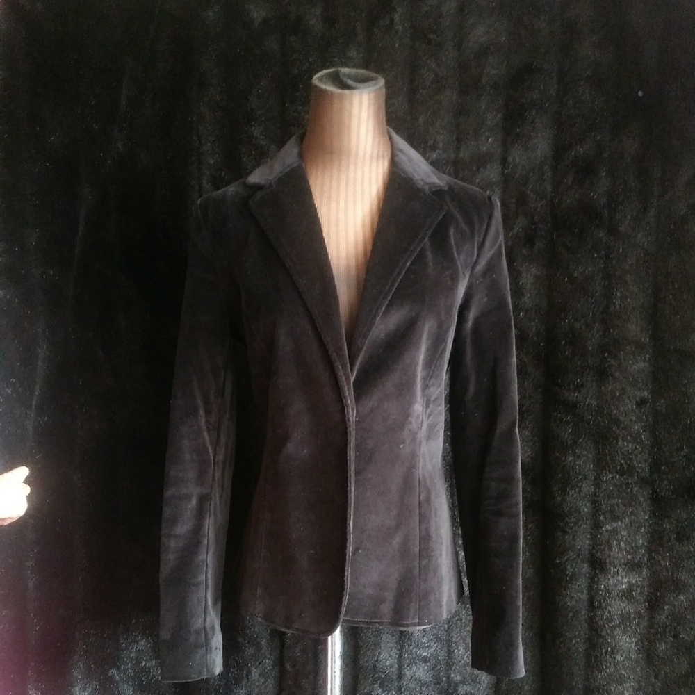 GAP Velvet Blazer with Bow at Back Size 8